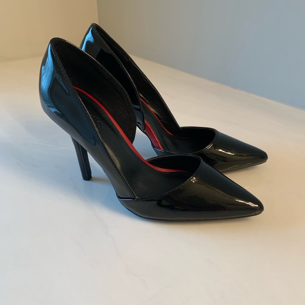 Charlotte Russe Black Patent Heels